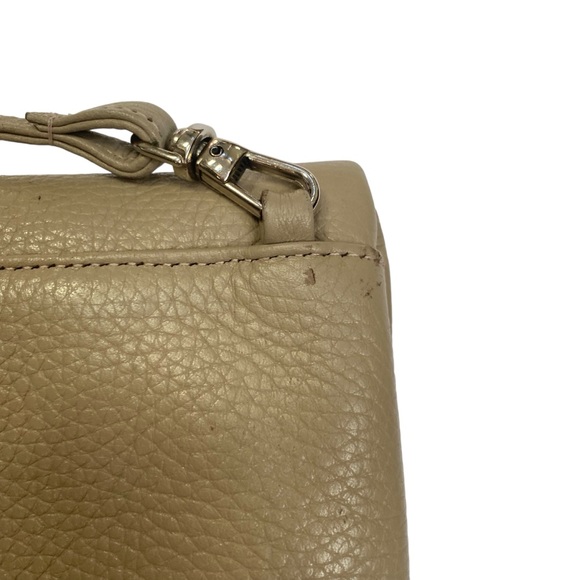 Pebbled Italian Leather shoulder bag - Picture 9 of 15